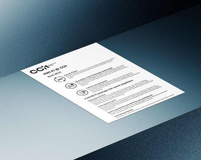 Info sheet #WI-FI @ CCH