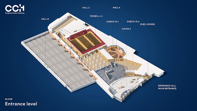 CCH Entrance level / Ground floor