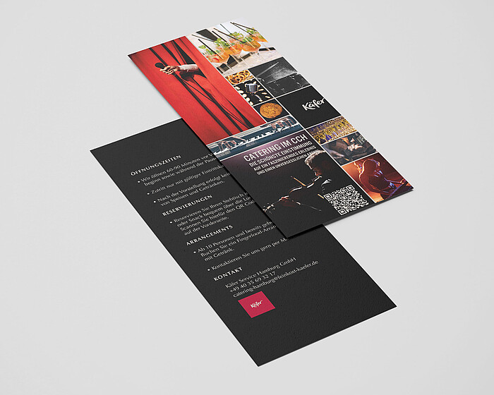Käfer Flyer: Catering im CCH