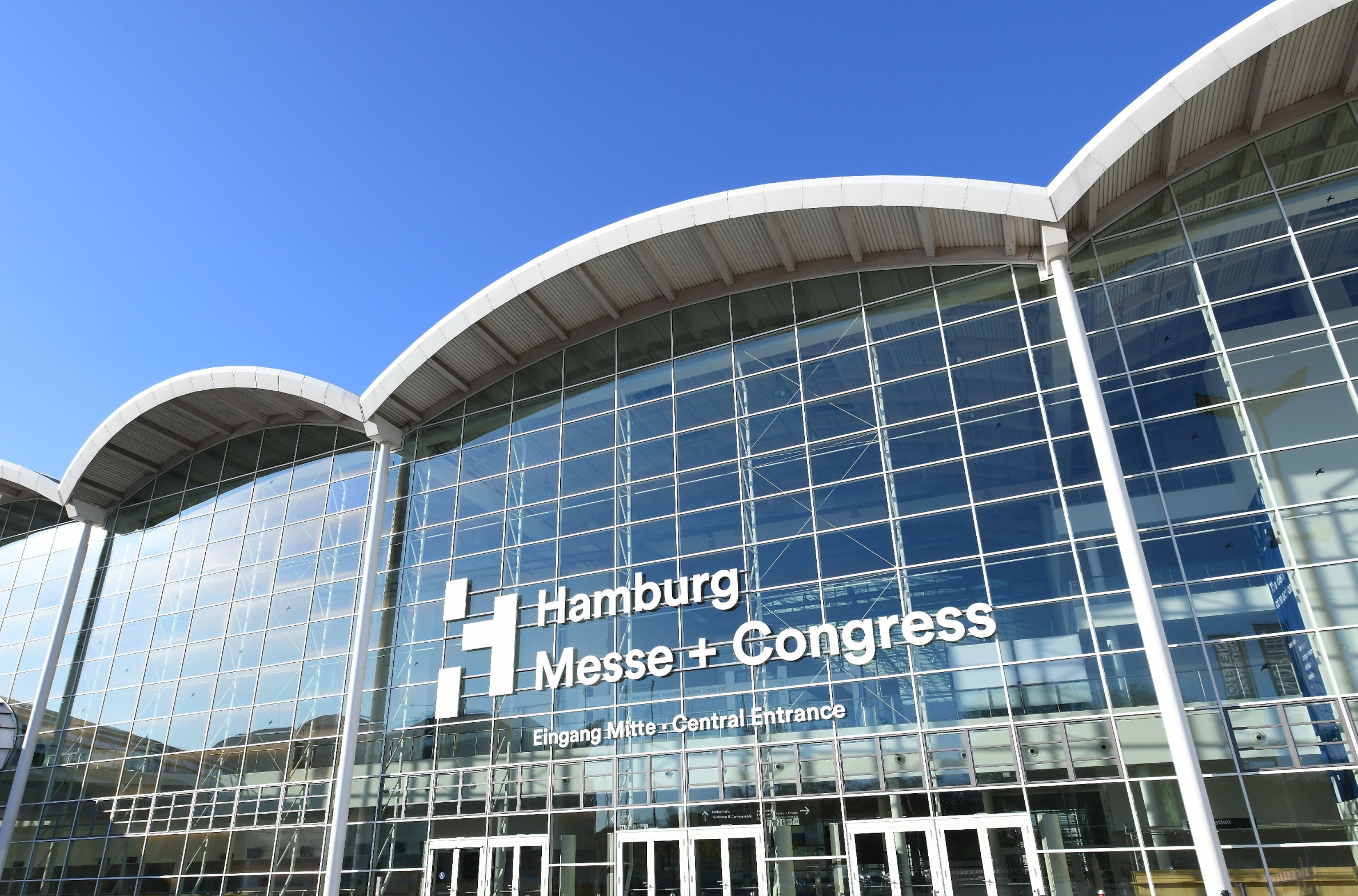 Hamburg Messe entrance mid, (c) HMC / M. Zapf Hamburg Messe entrance mid, (c) HMC / M. Zapf