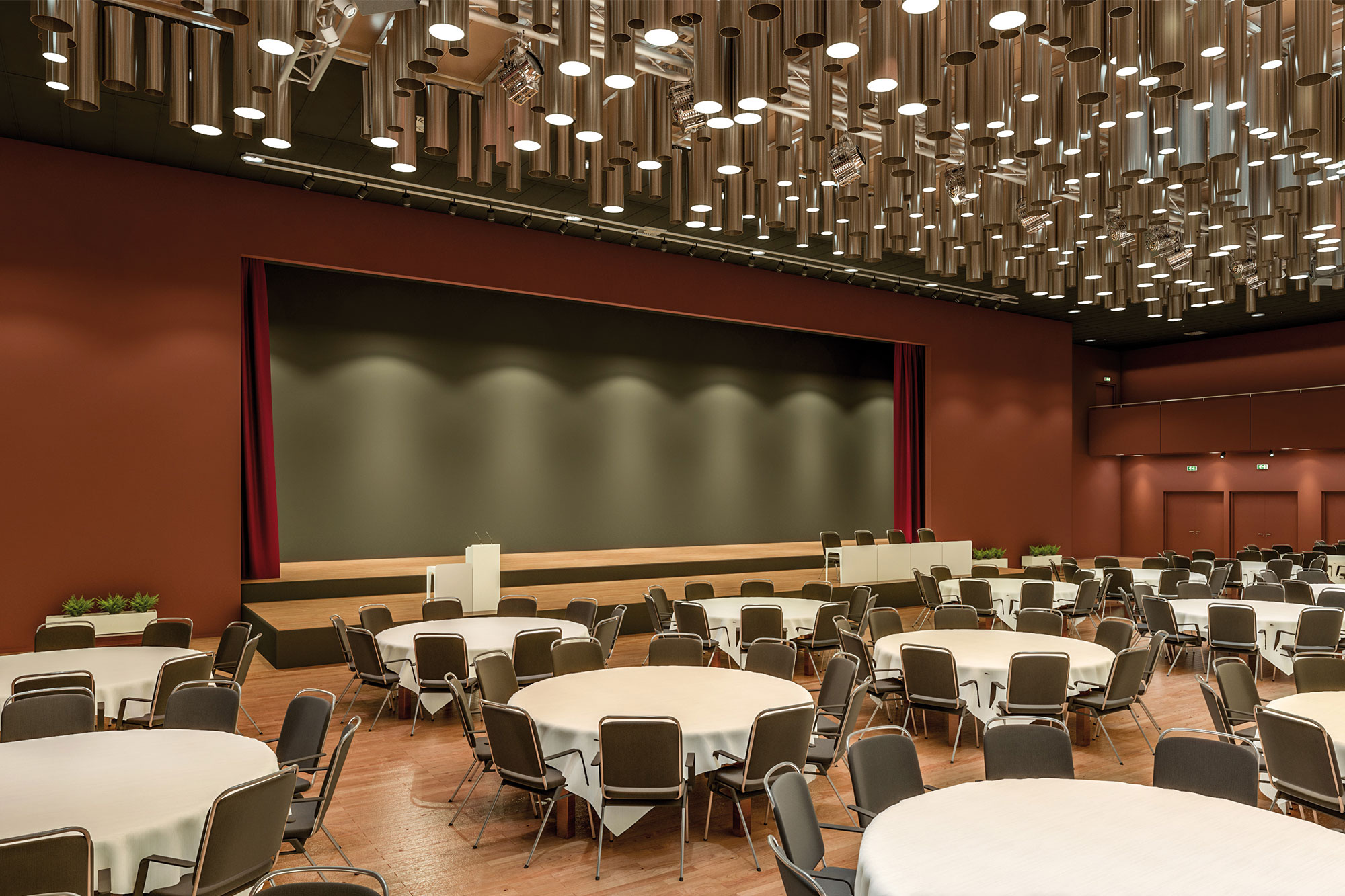CCH - Hall 3, banquet seating CCH - Hall 3, banquet seating